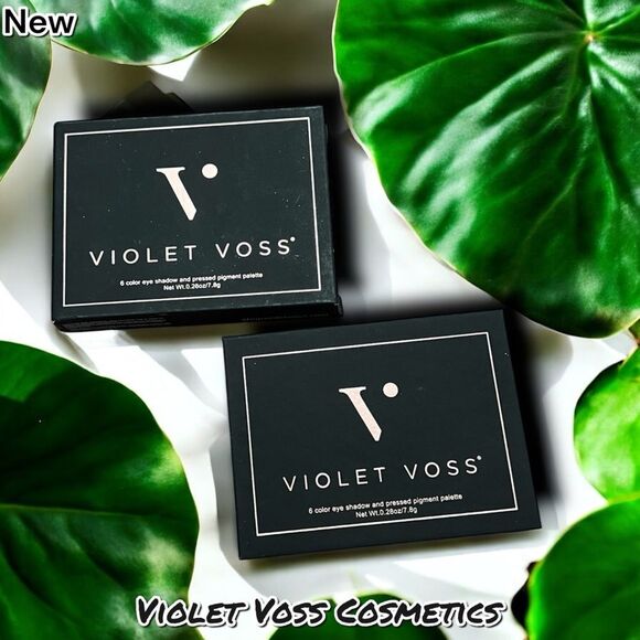 NEW NIB Violet Voss Cosmetics Coral Pop 6 Color Pressed Pigment Eyeshadow Palet - Picture 6 of 7